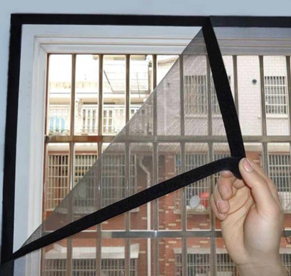 flexible window screen velcro